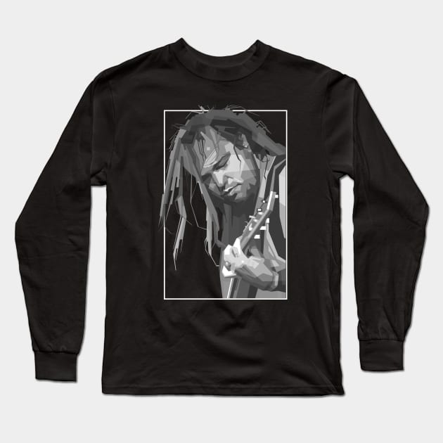 Max Cavalera Long Sleeve T-Shirt by Alkahfsmart